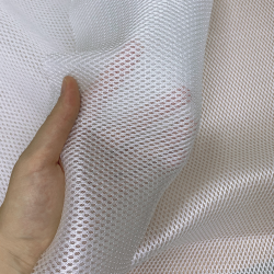 Сетка 3D трехслойная Air mesh 160 гр/м2, цвет Белый (на отрез)  в Курске