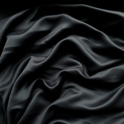 Светозатемняющая ткань для штор &quot;Блэкаут&quot; 95% (Blackout), цвет Черный (на отрез)  в Курске