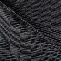 Ткань Кордура (Китай) (Оксфорд 900D), цвет Черный (на отрез)  в Курске