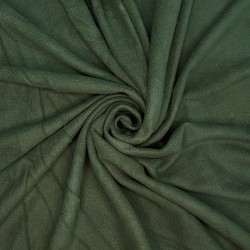 Флис Односторонний 130 гр/м2, цвет Темный хаки (на отрез)  в Курске