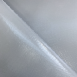 Ткань ПВХ 450 гр/м2, Серый (Ширина 160см), на отрез  в Курске
