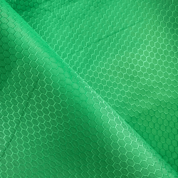 Ткань Оксфорд 300D PU Рип-Стоп СОТЫ, цвет Зелёный (на отрез)  в Курске