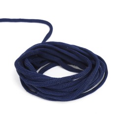Шнур для одежды d-4.5мм, цвет Синий (на отрез)  в Курске