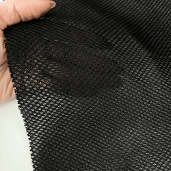 Сетка 3D трехслойная Air mesh 165 гр/м2, цвет Черный   в Курске