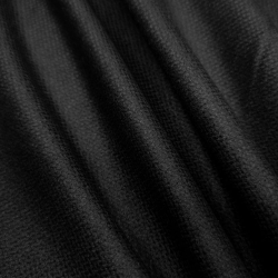 Ткань Блэкаут для штор светозатемняющая 75% &quot;Рогожка Черная&quot; (опт)  в Курске